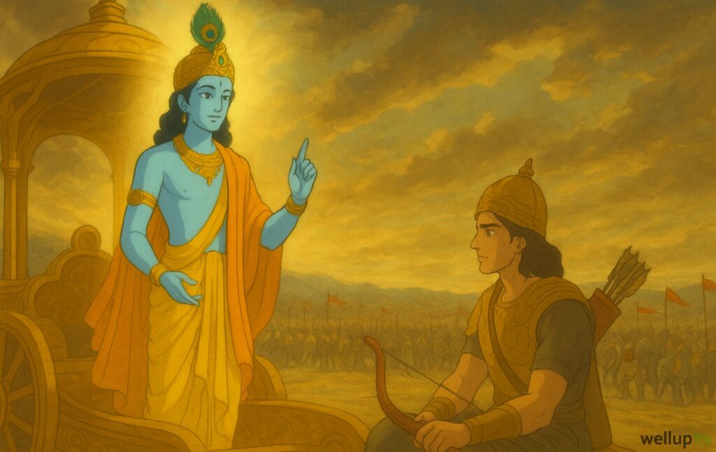 5 Timeless Bhagavad Gita Lessons for Mental Peace in Modern Life