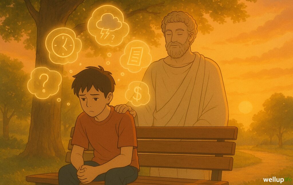 A Stoic Guide to Stop Worrying About the Future: Find Calm in Uncertain Times