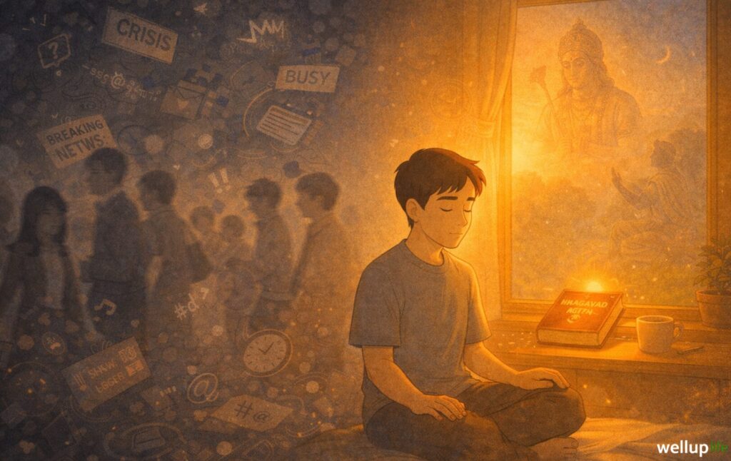 Feeling Overwhelmed by the World? Indian Philosophy Offers a Calmer Way