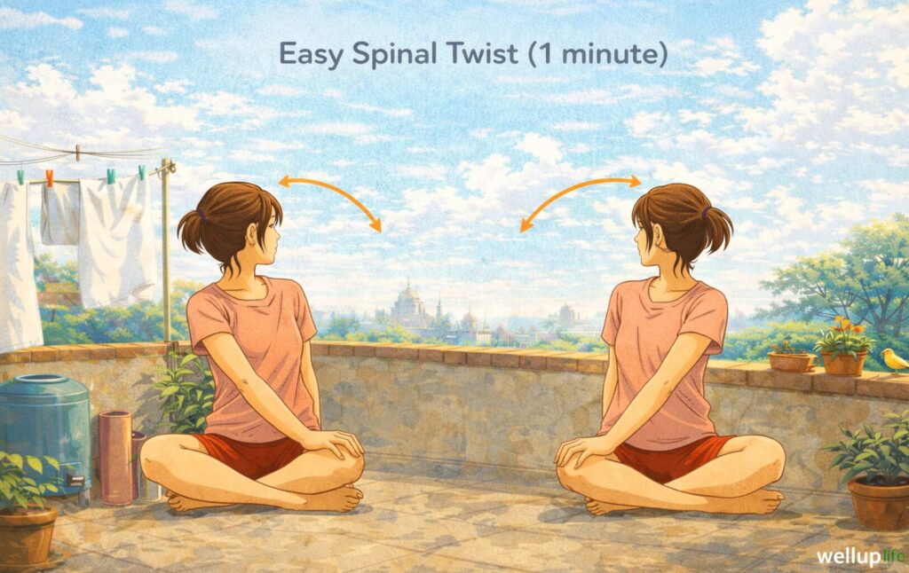 Easy Spinal Twist