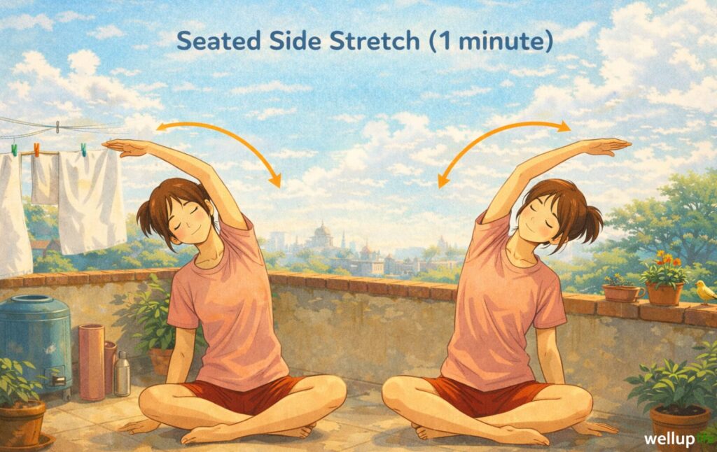 Seated Side Stretch